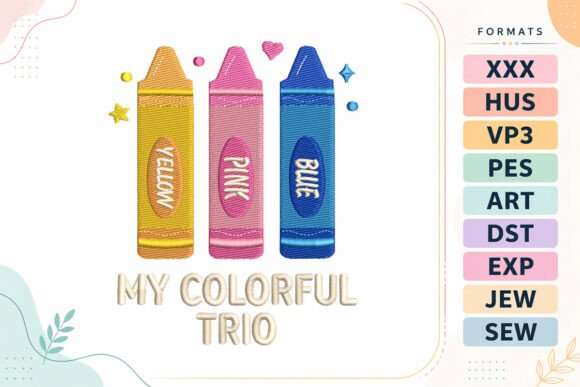 Celebrating Creativity with Trio Crayon Back to School