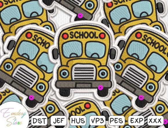 Classic Yellow School Bus Patch Review