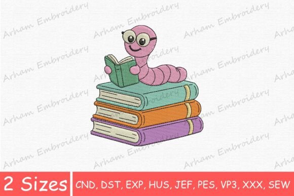 Cute Reading Caterpillar: A Teacher Gift Design Review