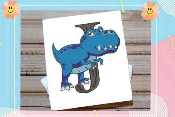 Dinosaur Monogram Alphabet Letter J Review