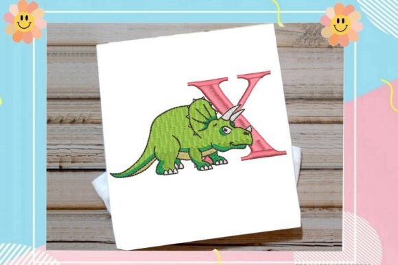 Dinosaur Monogram Alphabet Letter X: A Designer Review