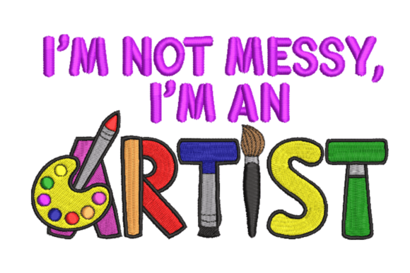 I’m Not Messy I’m an Artist: Embroidery Review