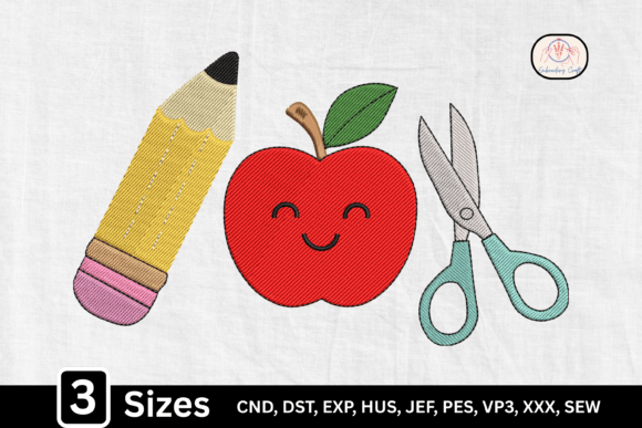 Pencil Apple Scissor Teacher: Craft Fair Review