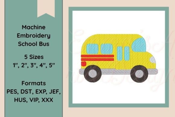 School Bus Embroidery: A Seasonal Design Review
