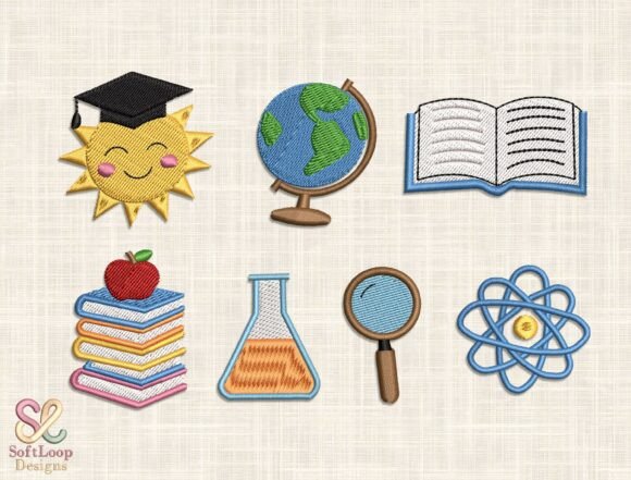 School Embroidery Design Bundle Review
