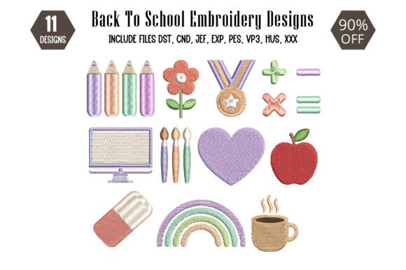 Teacher Embroidery Design: A Seller's Review